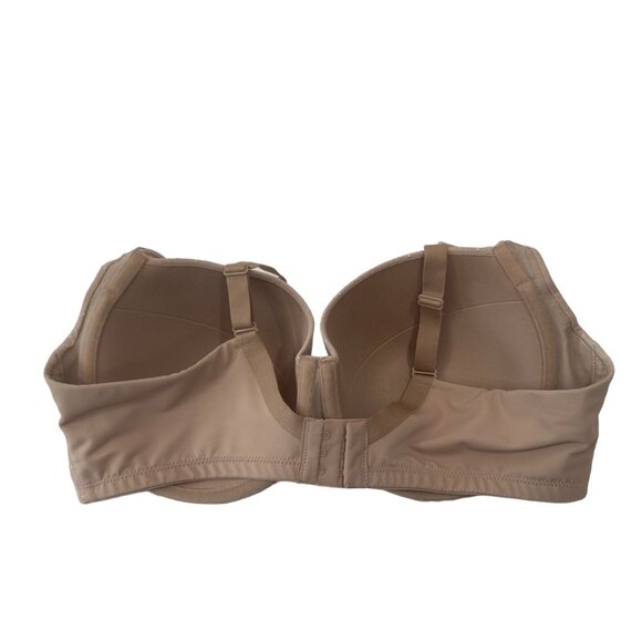 Soma Women Full Coverage Bra 38DD Beige Floral Lace Underwire Lightly Padded - Picture 7 of 12